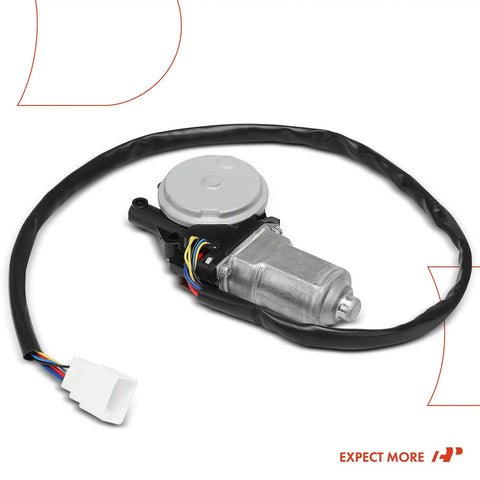 Power Window Lift Motor Front Driver Side With 5 Pin Plug For Toyota 4Runner 1999 2002 SUV L4 2.7L V6 3.4L Drop In Replacement Anti Clip Function Durable Copper Build, white plug