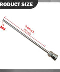 Heavy Duty Reciprocating Linear Actuator Extension Rod Built Tough As Nails For Industrial Machinery Rock Solid C Type M6 Thread with size markings.