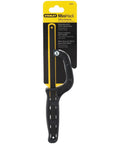 Light Duty 10 Inch Mini Hacksaw With One Handed Grip And Thumb Rest Ergonomic Handle in packaging
