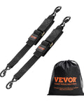 Beefy Heavy Duty Boat Trailer Transom Straps 2 Inch By 48 Inch Adjustable With 1,500 Lb Break Strength And Security Lock S Hooks