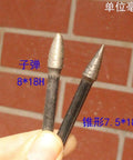8 Pcs Heavy Duty Sintered Diamond Grinding Bits Compatible With Rotary Tools And Hand Grinders Featuring 6Mm Shank, cone tips.