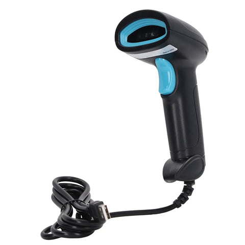 1D Barcode Scanner USB Wired Workhorse For Quick Checkout And Inventory Fast Decoding Accurate 1D Reading hand-held view