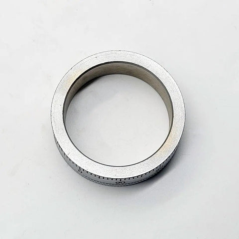 Knurled Adjustment Dial Ring 50X38X15mm With Precise 0 To 100 Divisions For Lathe And Milling Machine Feed Screw Scale Collar