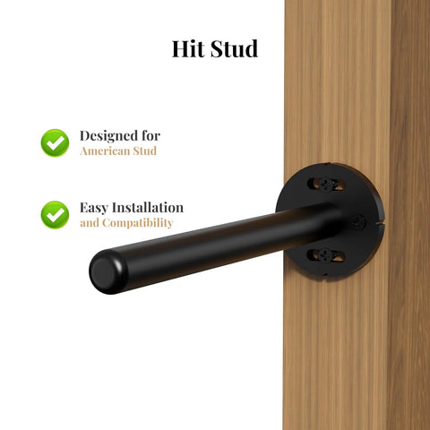 Heavy Duty Invisible Floating Wall Shelf Brackets Eight Inch Black Metal Shelf Supports With Backplate Installation Close-Up