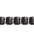 Premium 5pcs Black Rubber Car Bonnet Buffer Hood Stop Bumpers For Nissan Direct Replacement Noise Reduction Washers Kit To Silence Engine Vibration, five black rubber stops