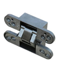 Heavy Duty Concealed Wood Door Hinge Stainless Steel Adjustable Hidden 180 Degree Silent Cabinet Hardware Single Unit Smooth Operator Design.
