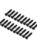 DIY Furniture Confirmat Screws 7x39mm Hex Socket Wood Screws Powder Coated 20 Pack for cabinets flat pack furniture