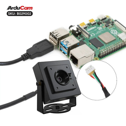4K 8MP Autofocus USB Camera Module With HDR And AI Presets For Computer Laptop Raspberry Pi And Jetson Nano with connection cables