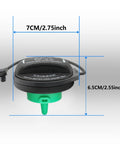 OEM Grade Fuel Cap Replacement For 5C0201550T with dimensions 7CM x 6.5CM shown for Volkswagen and Audi cars.