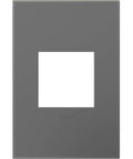 Adorne 1 Gang Wall Plate Magnesium Six Pack Screwless Snap In Design No Fuss Quick Install Fits Over Existing Electrical Box Great For Switches Dimmers And Outlets Durable Magnesium Finish