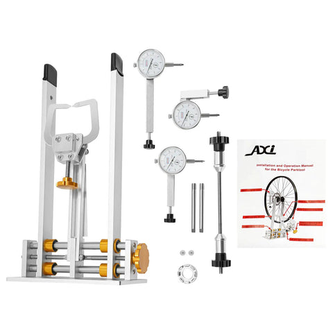 Beast Bike Wheel Truing Stand Pro Grade Adjustable Truing Tool For 10 To 29 Inch Rims with tools and manual