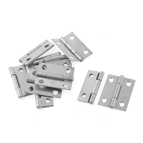 Rectangle Folding Closet Cabinet Door Hinge Hardware 1.5 Inch Soft Close Quiet Close No Drill Needed Install With Screwdriver