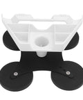 Beefy Magnetic Car Roof Mount Kit For Mini Internet Satellite Antenna With Stainless Steel Bracket And Four 100 Lb Magnets