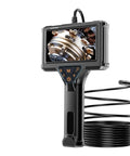 4.3 Inch Endoscope Camera With 8 LED Lights And 8mm Borescope IP67 Waterproof Snake Inspection Tool with real-time LCD display