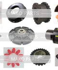 Heavy Duty Air Compressor Hose Pipe For Workshop Gear Straight Drop In Mount Rock Tough Seal No Sweat Airflow with various parts.