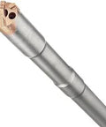 Close-up of SDS Max 1 Inch Hollow Drill Bit with Dust Extraction, Y-cutter carbide tip, showing Airlock compatible connection design.