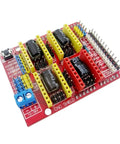 CNC Shield V3 Expansion Board For Engraving Machines And 3D Printers A4988 Driver Module 2025 Update red PCB with headers