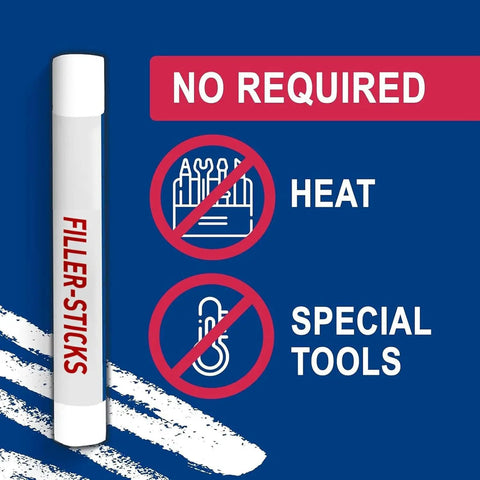 Five White Wood Repair Wax Sticks Kit For Instant Scratch Fix On Wood Furniture Floors Cabinets Tables And Doors Color Match