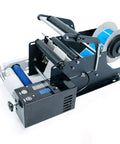 Semi Automatic Round Bottle Label Applicator Machine delivers legit workhorse speed for glass or plastic jars.
