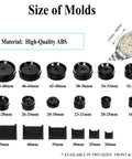 Pro Grade Watch Back Case Press Tool With 18 Molds, Adjustable Ram For Even Pressure And No Scratch Closures, Battery Replacement Repair Kit