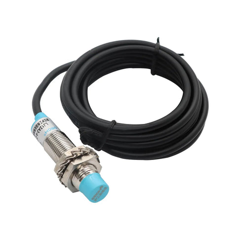 LJ12A3-4 Inductive Proximity Sensor Switch 4mm Sensing Distance M12 Housing PNP Normally Closed Output 2m Cable DC 6-36V