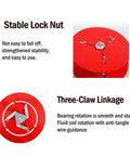 Rugged Heavy Duty Spool Rack For One To Five Reels Adjustable Cable Reel Dispenser with stable lock nut and three-claw linkage