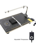 Hot Wire Foam Cutter For DIY Pros 110V Tabletop Thermocut Cutting Machine with adjustable temperature and cutting guide rail.