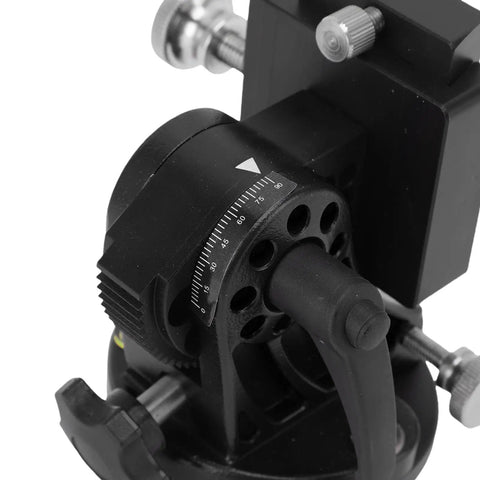 Latitude Adjustment Base For Telescope Mounts And Astronomy Gear Three Eighth Inch Quick Setup 0 To 90 Degree Adjustable Equatorial Wedge Mount