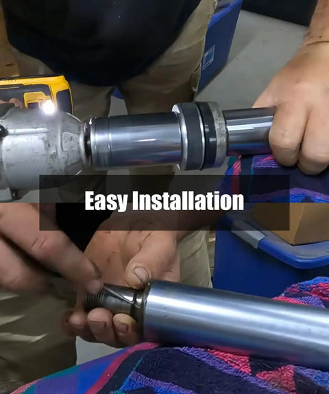 Installation of Hydraulic Cylinder Seal Rebuild Kit For 2-Post Lifts, Leak-Proof Seals, Easy Install, Durable Replacement For YG32-9180