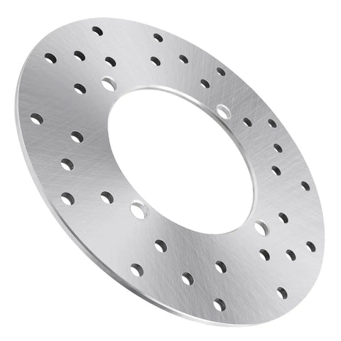 Heavy Duty Rear Wheel Hub Bearing And Brake Rotor Studs Replacement Kit For Polaris RZR Sportsman ACE Ranger ATV UTV 2006 Plus close-up of brake rotor.
