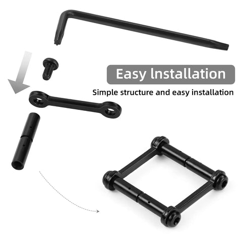 Two Pack Anti Slip Rotation Pins With Locking Action, Heavy Duty Steel Construction, Corrosion Resistant Coating, Anti Walk Design That Prevents Rotation Or Slippage In Harsh Environments, Ideal For Machinery, Equipment, And Industrial Setups assembled parts with tool