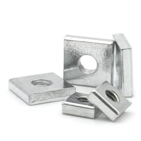Rock Solid DIN 562 Square Slide Nuts For Aluminum Profiles Heavy Duty Zinc Plated Steel Slider Blocks Hassle Free M2.5 To M8 Commercial Grade Hardware Fasteners