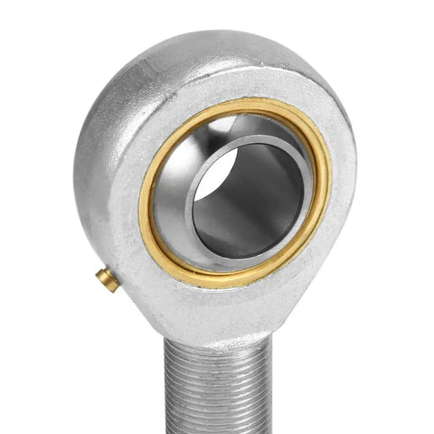 Self Lubricating Male Heim Joint Rod Ends With Three Sixteenth Inch Bore And Ten Thirty Two Right Hand Thread Includes Two Jam Nuts For Smooth Easy Motion And A Beefed Up Ten Degree Angular Misalignment Margin, 3/16 bore rod end