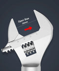 Digital Open End Torque Wrench With 34mm Jaw And LCD Display Anti Drop Design, close-up of 34mm jaw size indicator