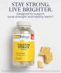 Calcium Citrate 1000mg Chelated Calcium Supplement For Strong Bones And Healthy Teeth Easy To Digest Vegan 60 Day Guarantee