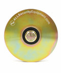 Heavy Duty 2 Pack 4 Inch V Groove Gate Wheels With Double Sealed Bearings for smooth sliding function on galvanized V track rails.