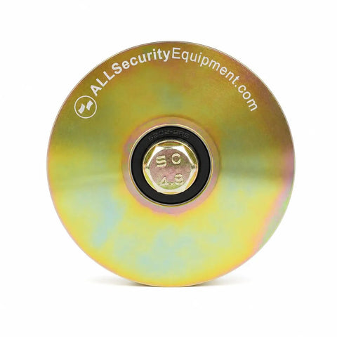 Heavy Duty 2 Pack 4 Inch V Groove Gate Wheels With Double Sealed Bearings for smooth sliding function on galvanized V track rails.