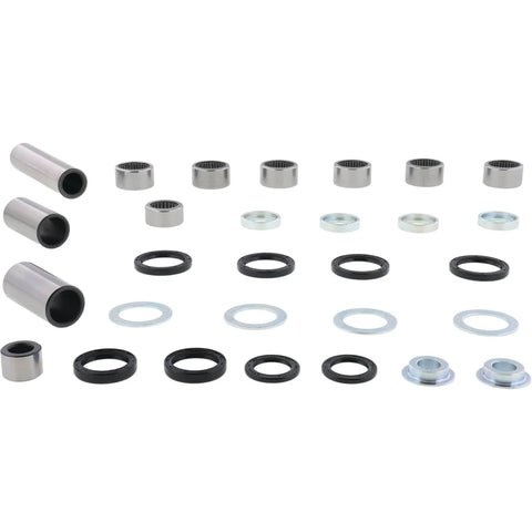 Shock Swing Arm Linkage Bearing Seal Kit for Yamaha YZ125 YZ250 with needle bearings and bushings set