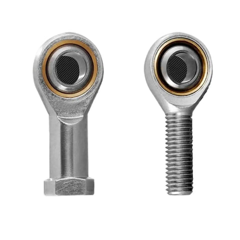 Metric Male Left Female Right Hand Thread Rod End Joint Bearing Self Aligning Heavy Duty Construction with smooth motion design.