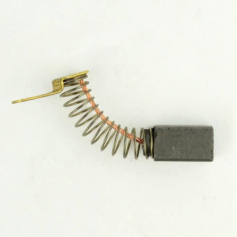 High Performance Carbon Brush Replacement For Porter Cable And Black And Decker R08 Power Tools Replaces Oem 876345 detailed graphite brush with spring.
