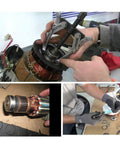 Installation of Beefy Heavy Duty Sealed Bearing 17x40x12 Millimeter Chrome Steel With Dual Rubber Seals in machinery.