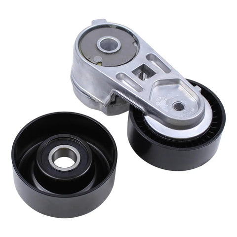 Close-up of Serpentine Drive Belt Tensioner Pulley Kit For Jeep Wrangler 2000 2006 And Grand Cherokee 1999 2004 Replaces 6PK1905