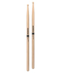 Maple SD2 Wood Tip Drum Sticks For Concert Orchestral And Drum Set Use Ultra Light With Small Neck For Precise Control On Soft Passages And Live Jams Great For Players Seeking Smooth Feel., pair of maple ProMark concert drumsticks on white background