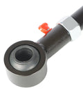 Front Sway Bar Link Disconnects For Wrangler JK 2007 2018 Adjustable Off Road Lift Kit Replacement With Grease Fittings Spherical Bushings Deliver 360 Degree Rotation And 11 Degree Articulation Boost Axle Flex Up To Thirty Percent. black sway bar link end with spherical bushing and grease fitting