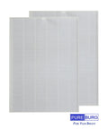 Must Have Replacement Filter Set For Winix XQ And XQ Pro Tower Air Purifiers, 2 H13 True HEPA Filters Plus 2 Activated Carbon Odor Filters