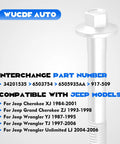 Wheel Hub Bearing Mounting Bolts For Jeep Grand Cherokee 2000 2010 And Jeep Cherokee 1984 2001 Replacement Hardware in silver tone
