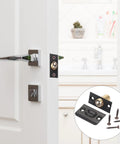 Adjustable Ball Door Catch For Cabinets And Closets Low Profile Brass Hardware With Ball Bearing Lock Secure Closure Easy Install