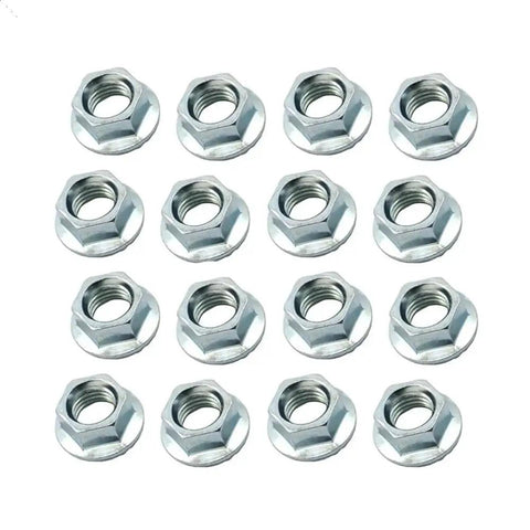 Secure Your Ride With This 16-Piece M10x1.25 Wheel Lock Lug Nut Kit Perfect For Yamaha R7 Grizzly 350 Banshee YFZ450 And Polaris ATV Models To Stop Thieves Cold. 16 silver steel M10x1.25 wheel lock lug nuts
