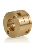 Heavy Duty 16mm Oldham Coupling For T8 Z Axis Screw Reduces Vibrations On Hot Bed With Precision CNC Machined Flexible Shaft To Boost Quiet Smooth 3D Printing Performance Like A Boss, brass coupling