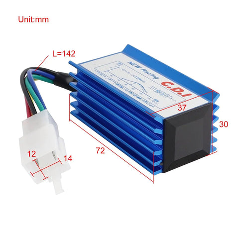Ignition CDI Box Unit Replacement For Yamaha PW50 PY50 Kid Pit Bikes And 50cc To 150cc Scooters Mopeds Go Karts ATVs Dirt Bikes
